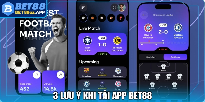 3 lưu ý khi tải app Bet88