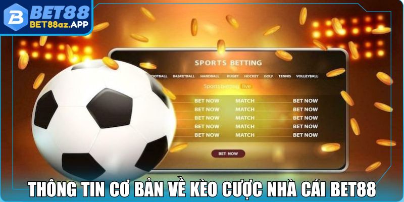 Kèo Nhà Cái BET88 - Lựa Chọn Cược Xanh Chín Hấp Dẫn Thông tin cơ bản về kèo cược nhà cái BET88