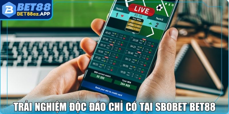 Trải nghiệm độc đáo chỉ có tại SBOBET Bet88